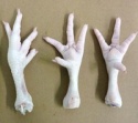 processed halal frozen chicken feet - product's photo
